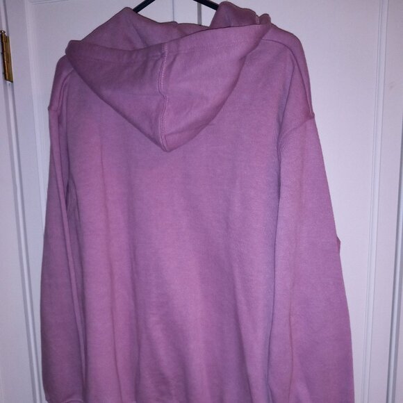 NWT Cg.l.Cg Hoodie Women's Rose Pink 2X Fleece Hooded Sweatshirt NEW - Picture 2 of 6